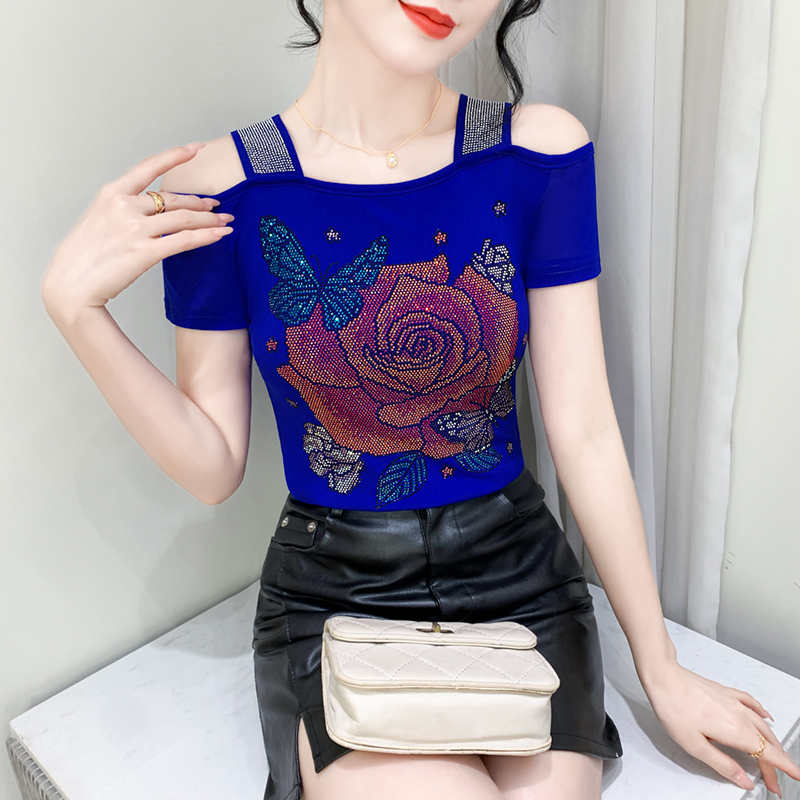 Streetwear Brand Flower - Newest European Clothes Women's T-Shirts Brand