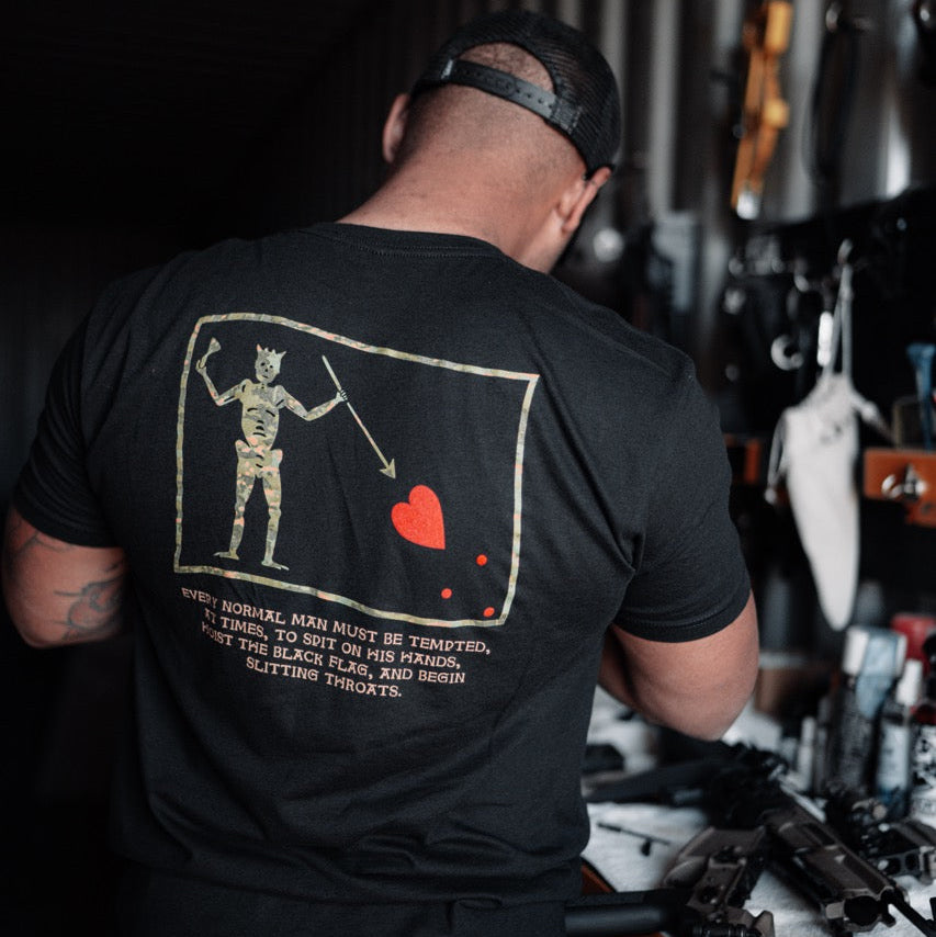 Streetwear Brand Shirts - Hoist The Black Flag Savage Tacticians