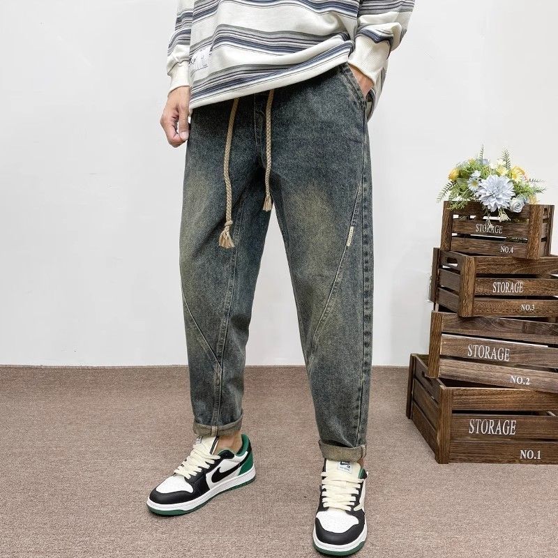 Streetwear Brand Denim - Summer New Original Trendy Brand Retro