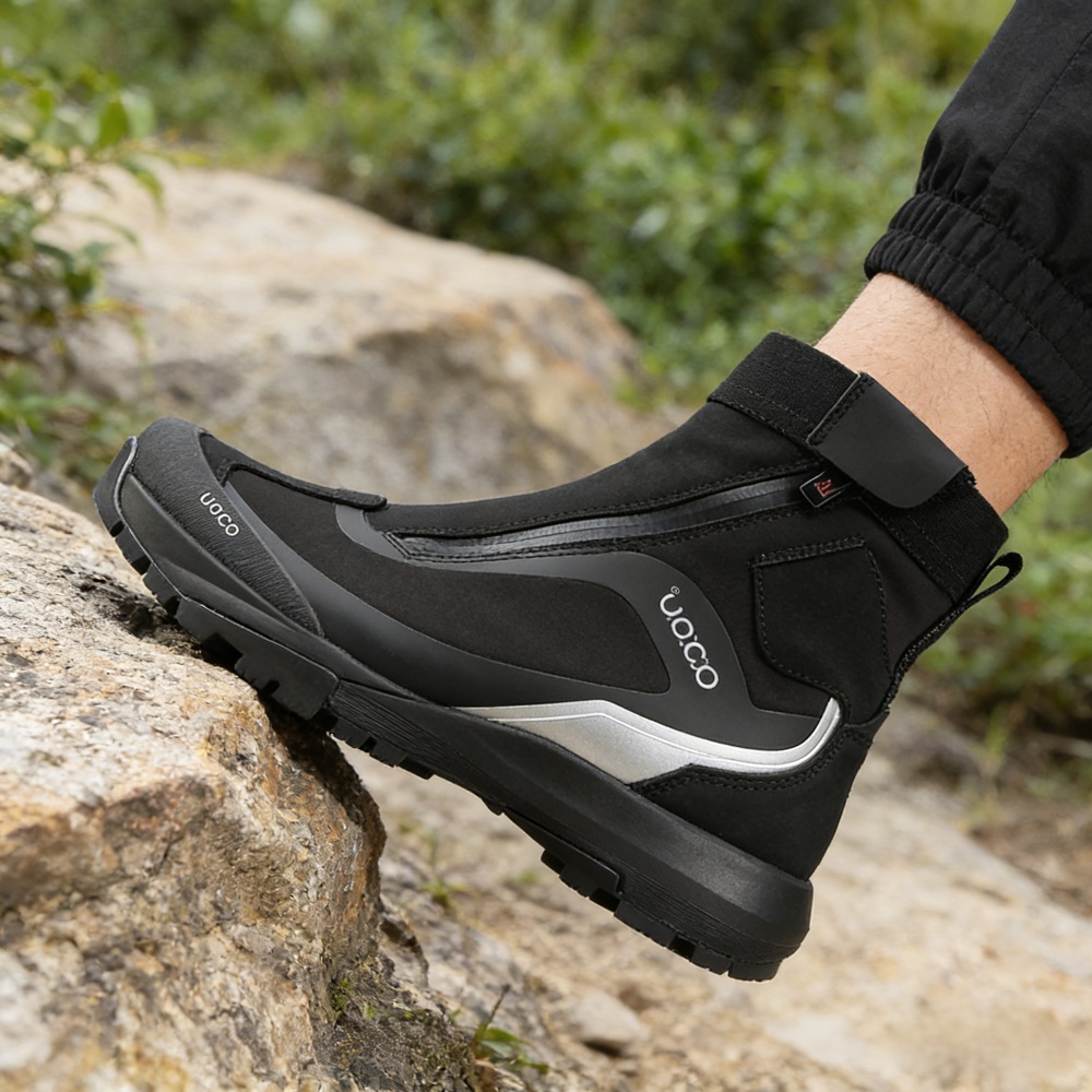 Streetwear Brand Shoes - High Top Loafers Men Luxury Designer