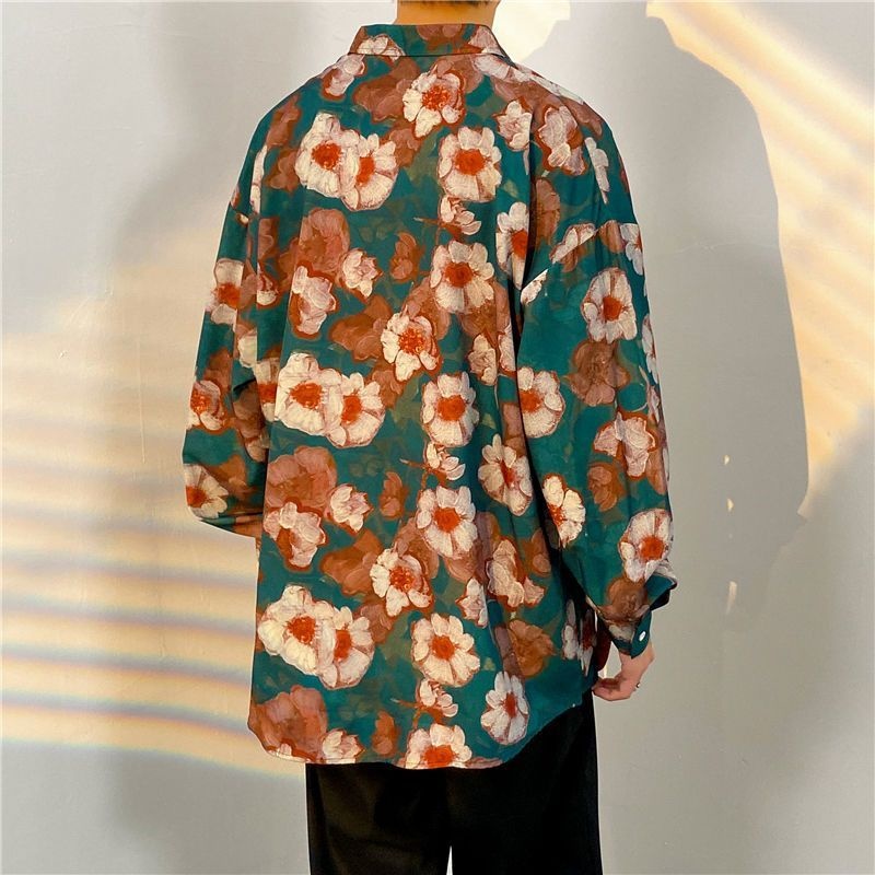 Fashion Men's Long Sleeve Flow - đánh giá và giá Streetwear Brand Flower