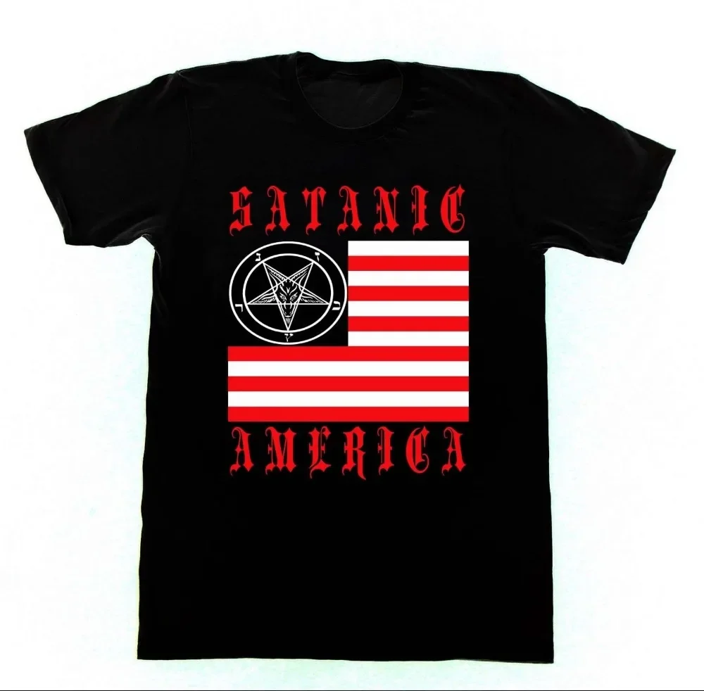 Satanic America T Shirt 31 T-S - đánh giá và giá Streetwear Brand America