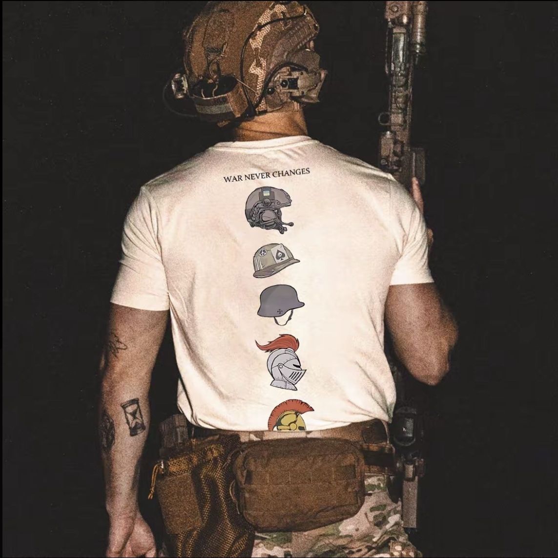 Helmet Evolution History Ameri - đánh giá và giá Streetwear Brand Shirts