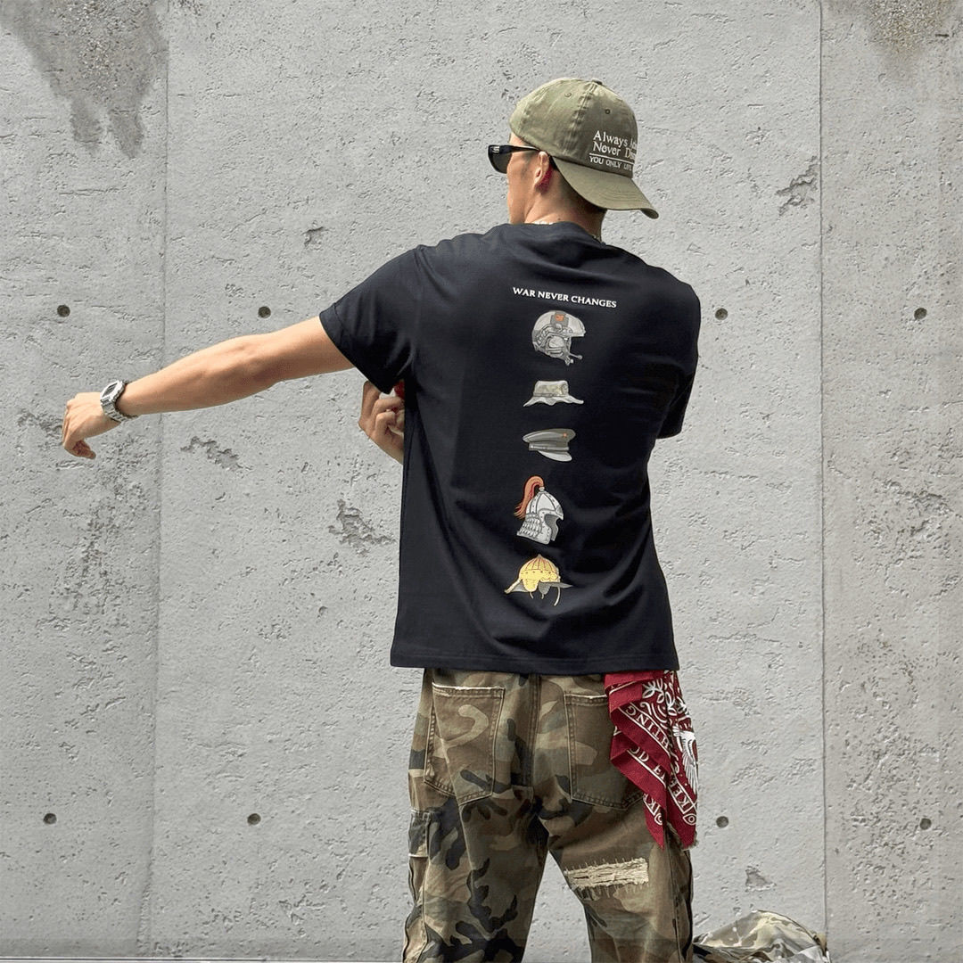 Helmet Evolution History Ameri - đánh giá và giá Streetwear Brand Shirts