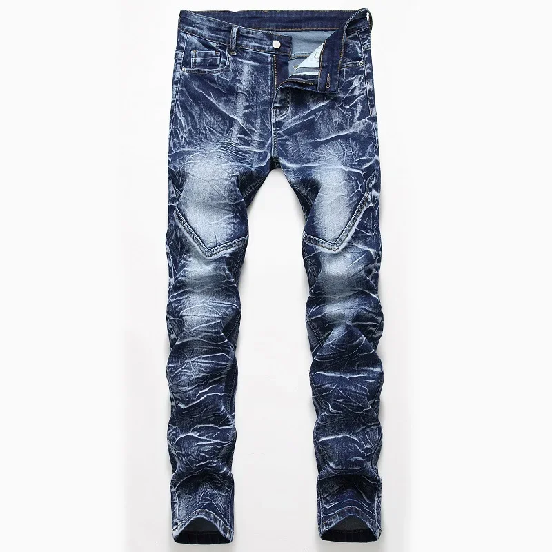 Fashion Print Men's Elasticity - đánh giá và giá Streetwear Brand Denim
