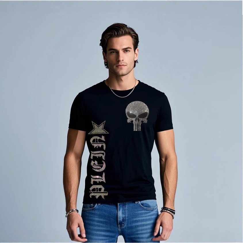 2025 New Skulls Rhinestones Sh - đánh giá và giá Streetwear Clothing Brands