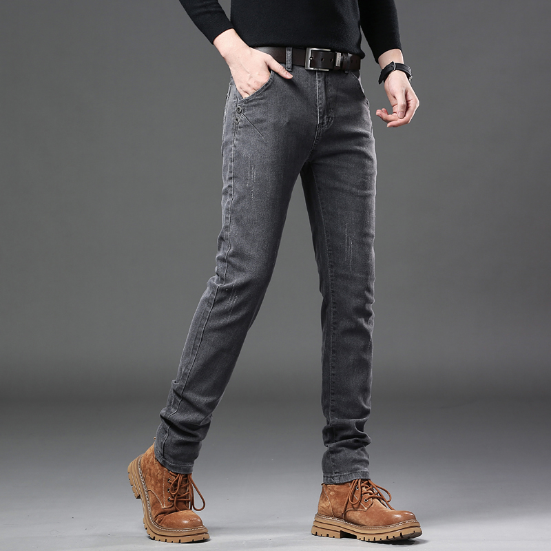 New Pure Gray Korean Slim Jean - đánh giá và giá Streetwear Brand Denim