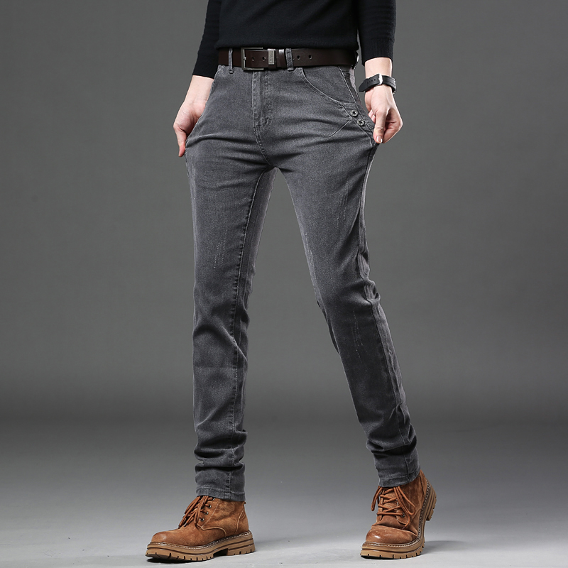 New Pure Gray Korean Slim Jean - đánh giá và giá Streetwear Brand Denim