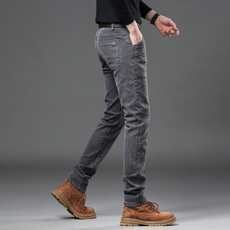 New Pure Gray Korean Slim Jean - đánh giá và giá Streetwear Brand Denim