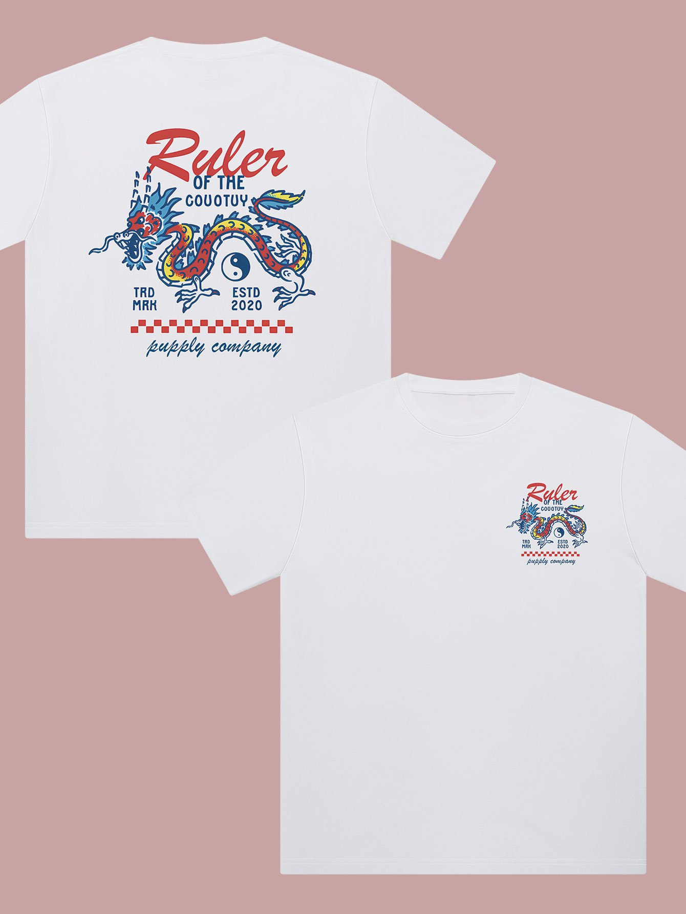 Tai Chi Dragon King Print Tren - đánh giá và giá Streetwear Brand Shirts