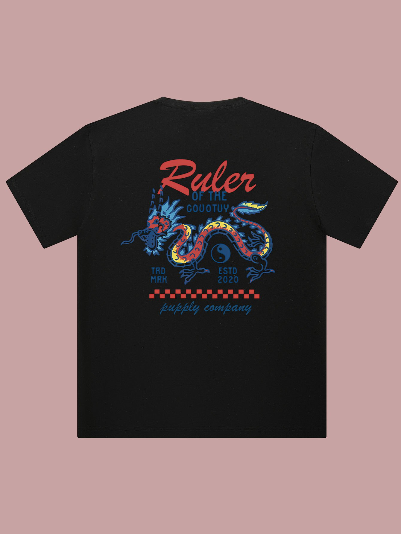 Tai Chi Dragon King Print Tren - đánh giá và giá Streetwear Brand Shirts