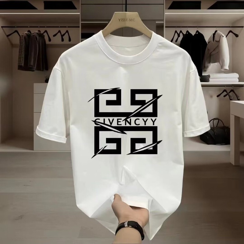 2026Men's GIVENCY Brand Logo P - đánh giá và giá Streetwear Brand Shirts