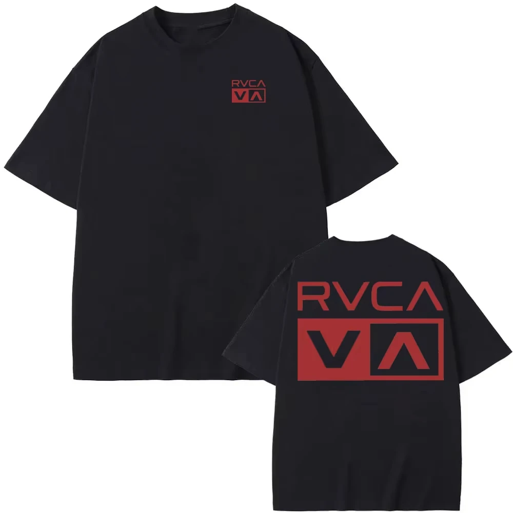 RVCA T Shirt Black Tee Summer  - đánh giá và giá Streetwear Brand Shirts