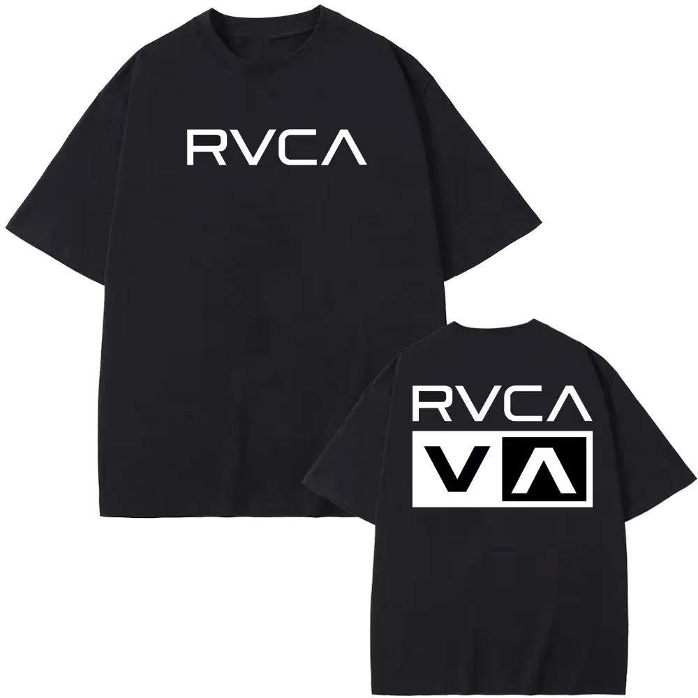 RVCA T Shirt Black Tee Summer  - đánh giá và giá Streetwear Brand Shirts